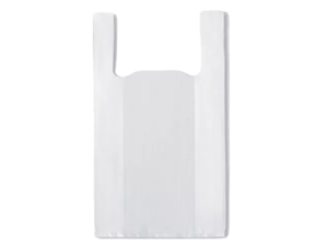 BOLSA CAMISETA BLANCA 30 X 40 X 100 UNIDADES de PICONE DESCARTABLES