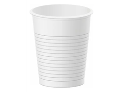 VASO PLASTICO BLANCO 180 CC X 100 UNID.