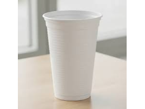 VASO PLASTICO BLANCO 220 CC X 100 UNID.