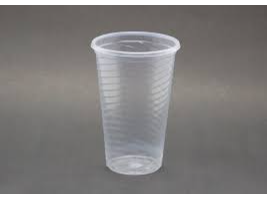 VASO PLASTICO TRANSPARNTE 180 CC X 100 UNID.