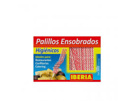 PALILLOS IBERIA ENSOBRADO CRISTAL  X 500