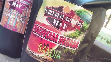 Hojas de coca saborizadas