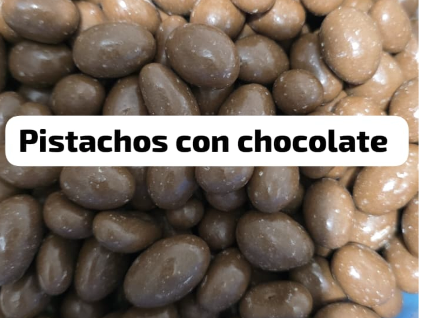 Pistachos recubiertos de CHOCOLATE