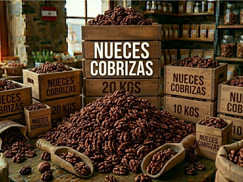 Nueces cobrizas x10kg