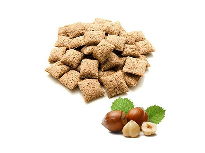 Almohaditas rellenas de Avellana