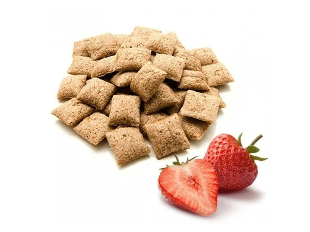 Almohaditas rellenas de Frutilla