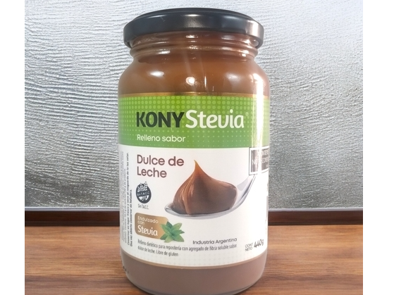 Dulce de leche con stevia KONY