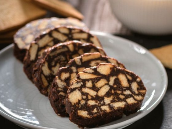 Salchichón de chocolate