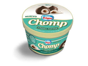 Chomp toffee y dulce de leche 180 Gr.