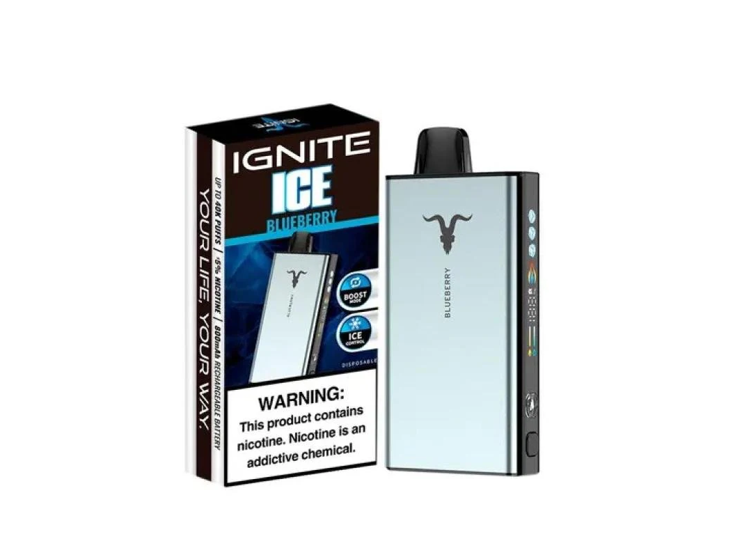 Ignite V400 40000 puffs Ice Blueberry