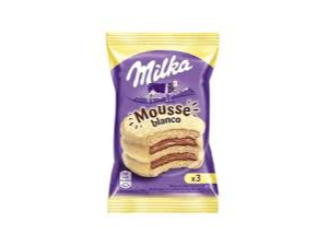 Milka Mousse chocolate blanco