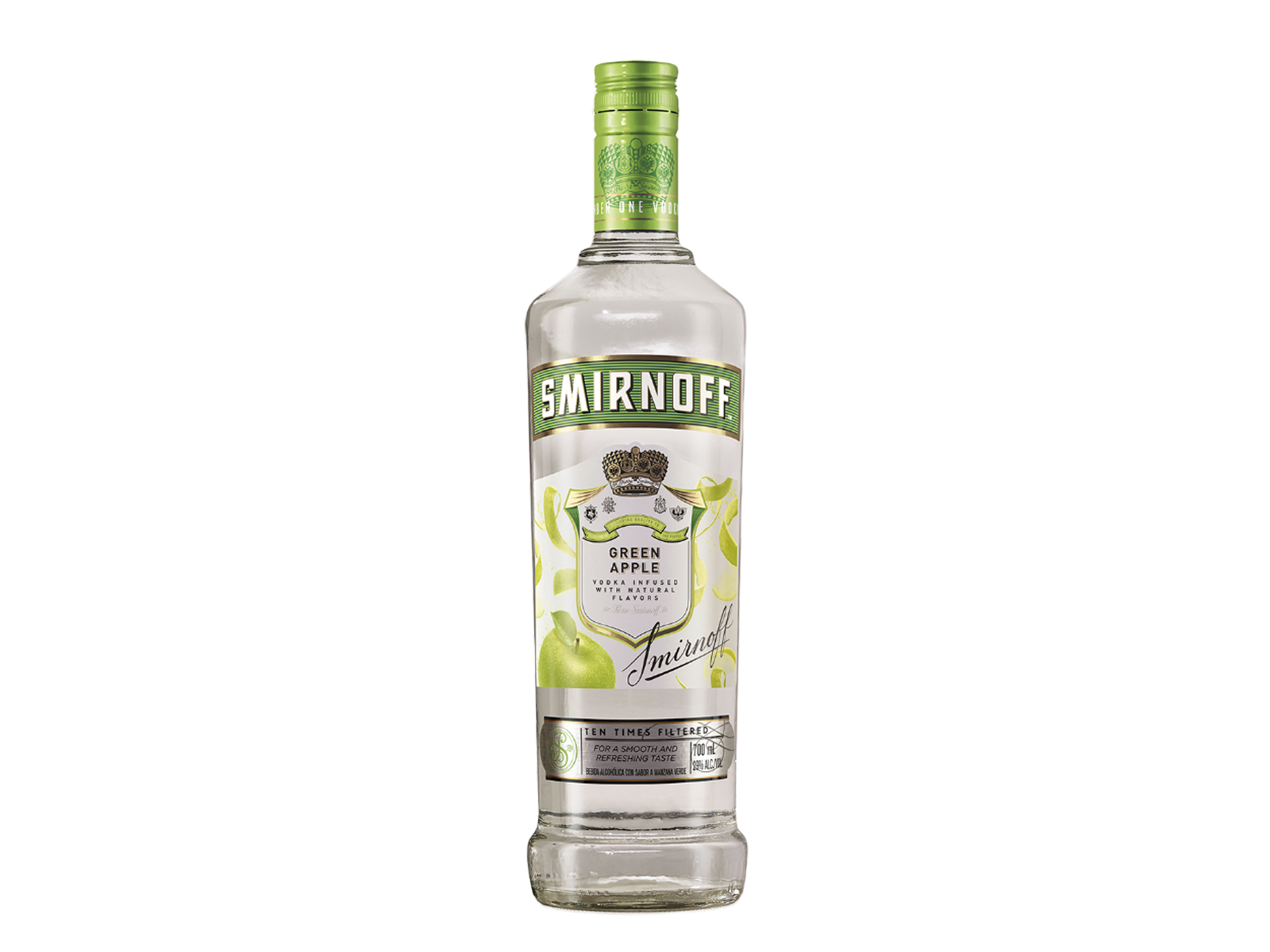 Smirnoff sabor manzana verde