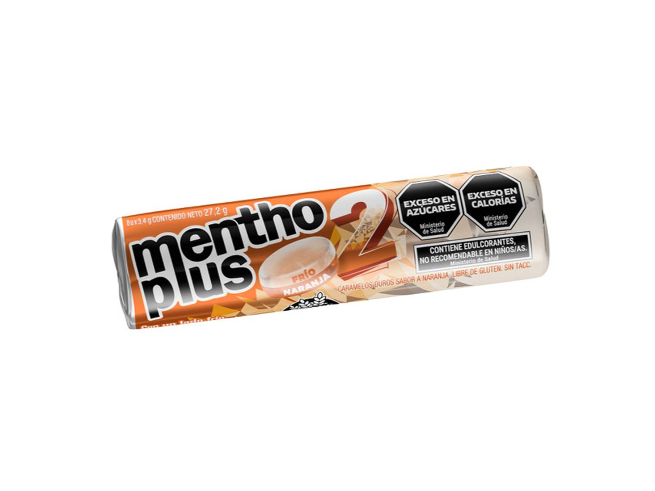 Menthoplus 2 frio naranja