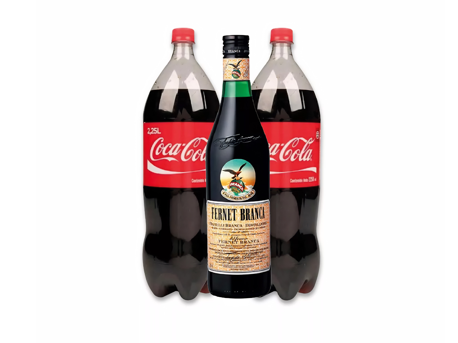 Fernet + dos Coca Cola