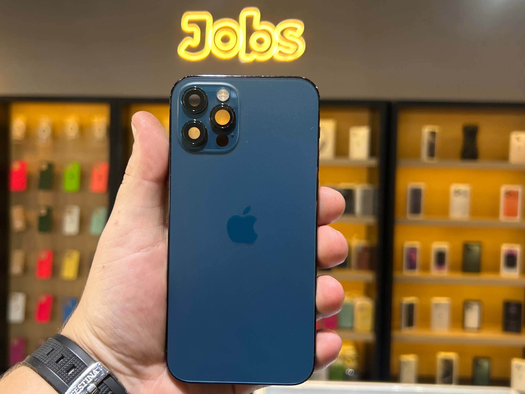 CHASIS iPhone 12 Pro azul