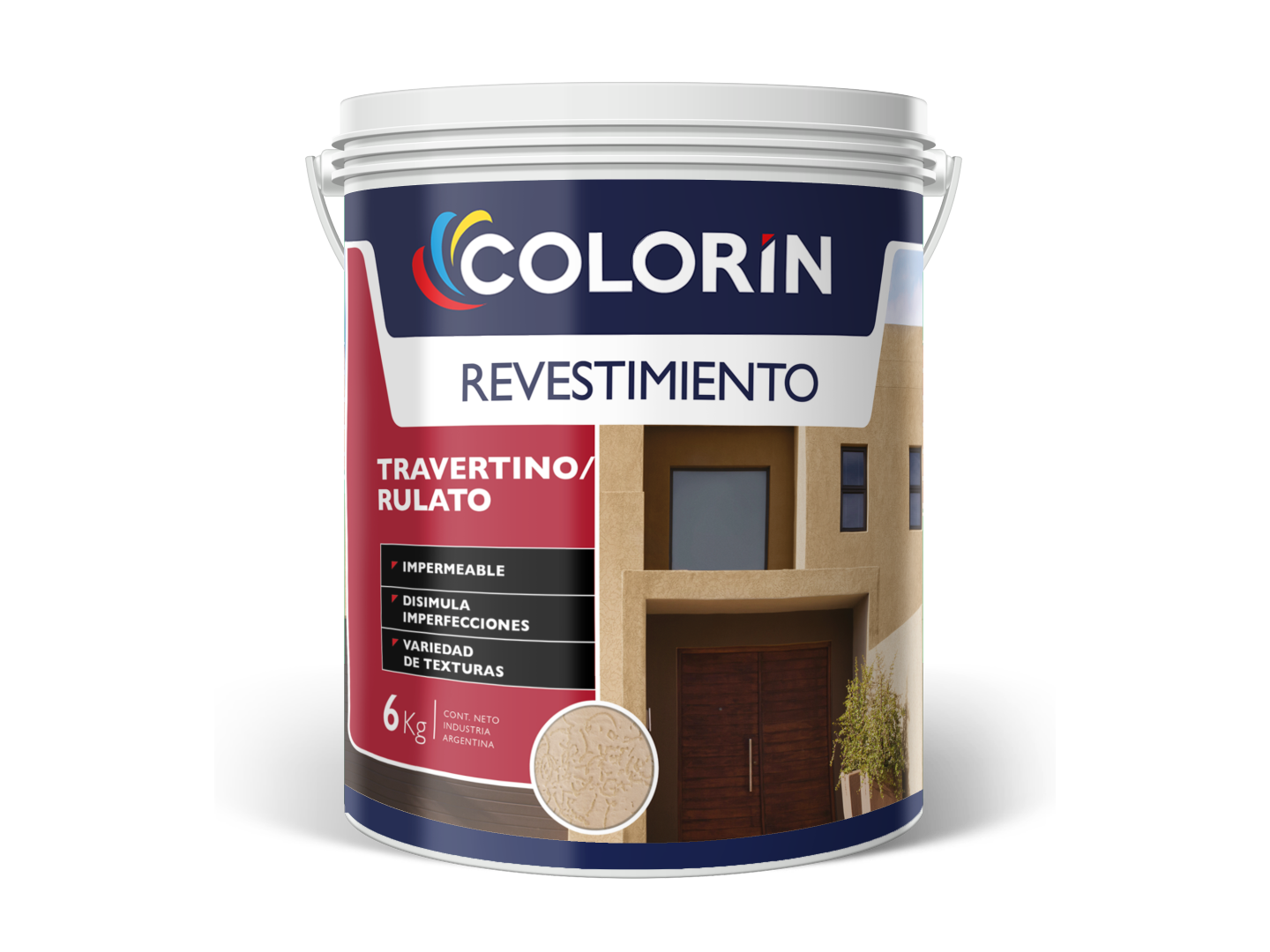 Revestimiento travertino rulato - Grueso