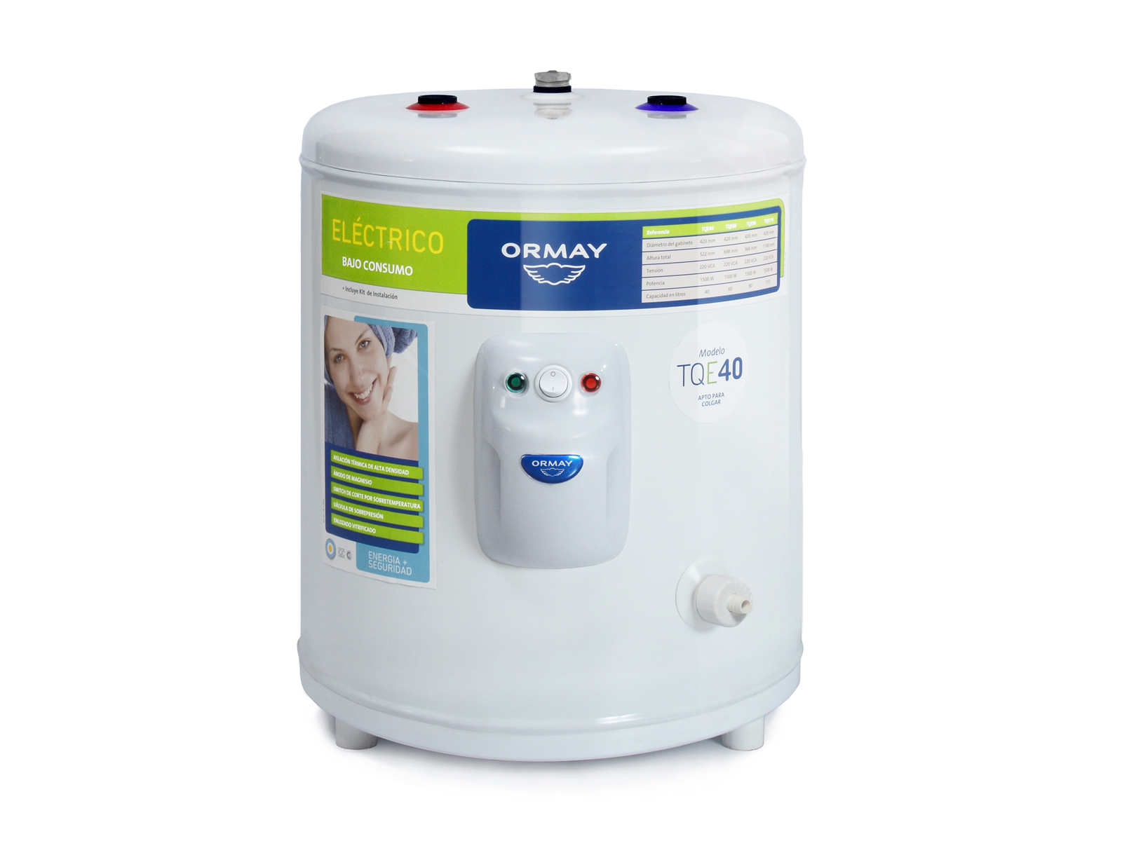 Termotanque TQE40 DUAL