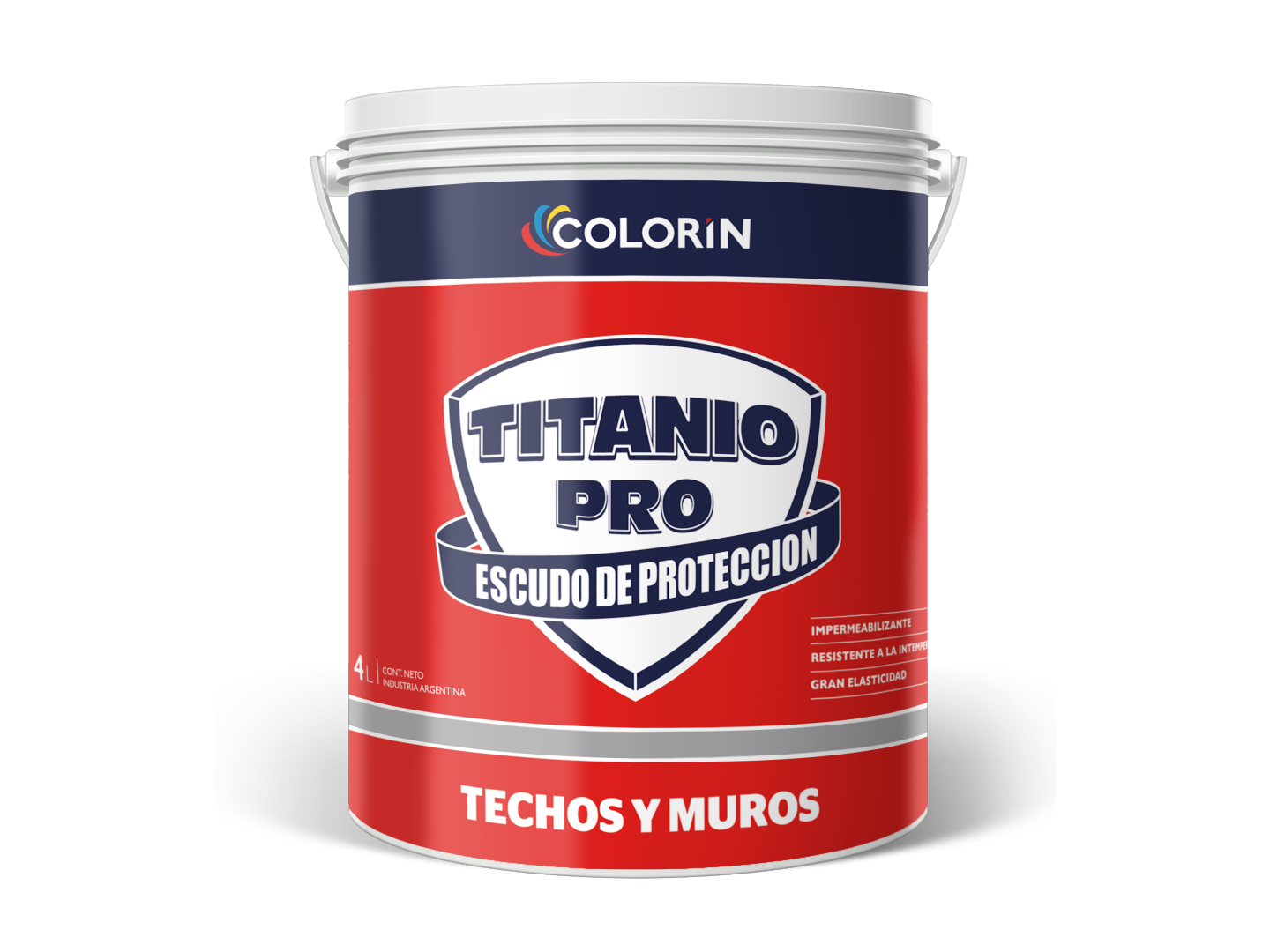 Titanio Pro techos y muros