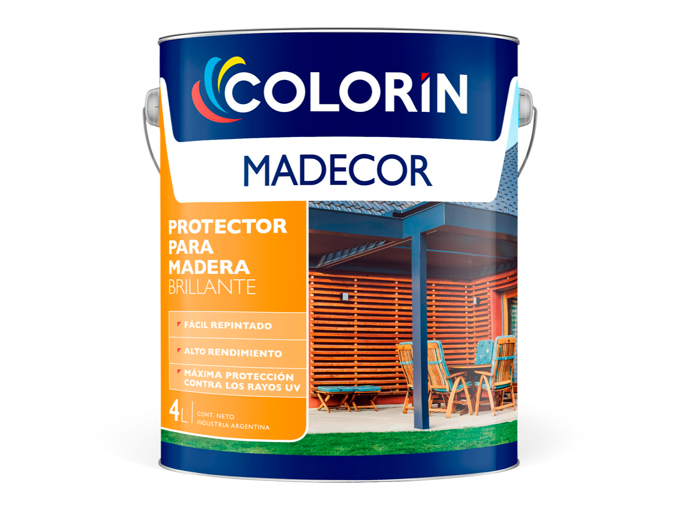 Protector madera brillante