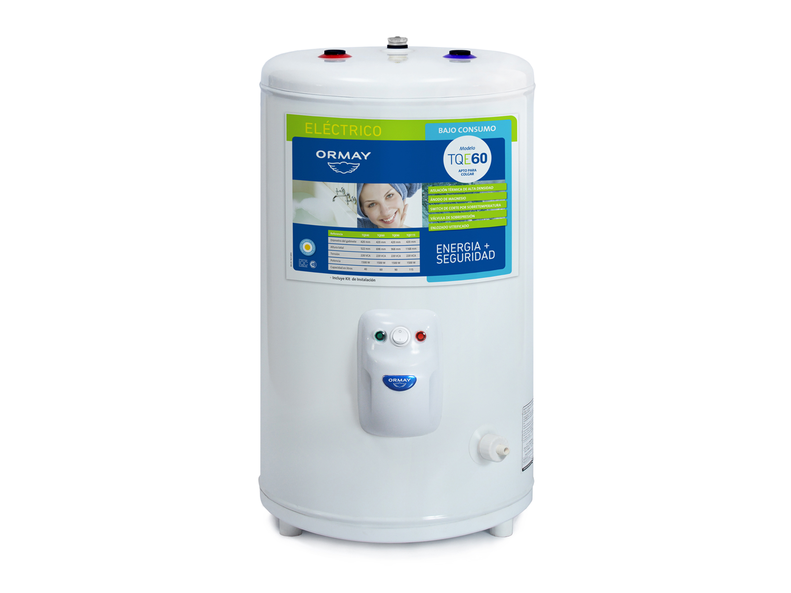 Termotanque TQE60 DUAL