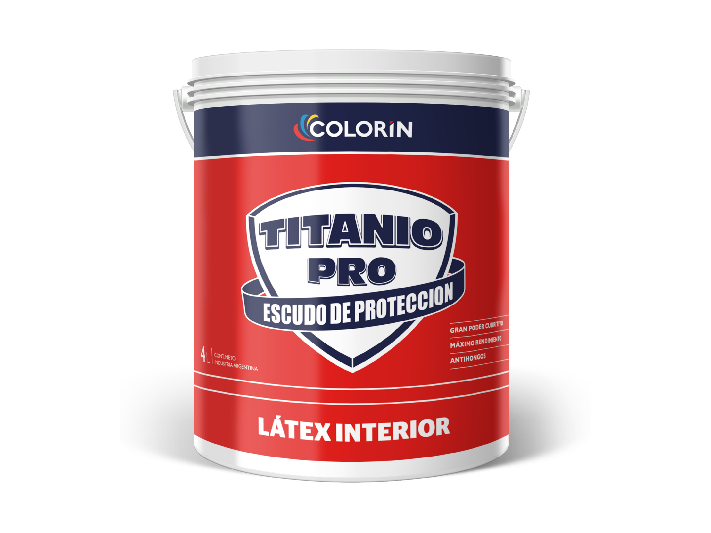Titanio Pro látex interior