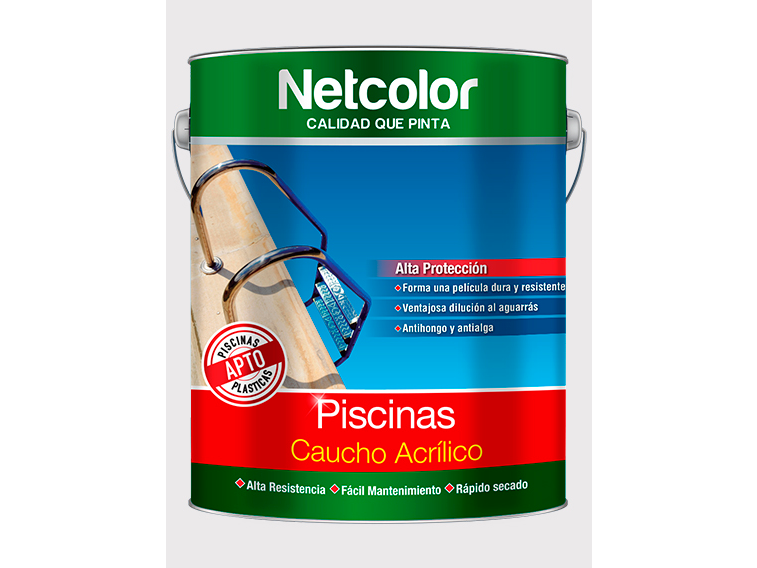 Piscinas Caucho Acrílico