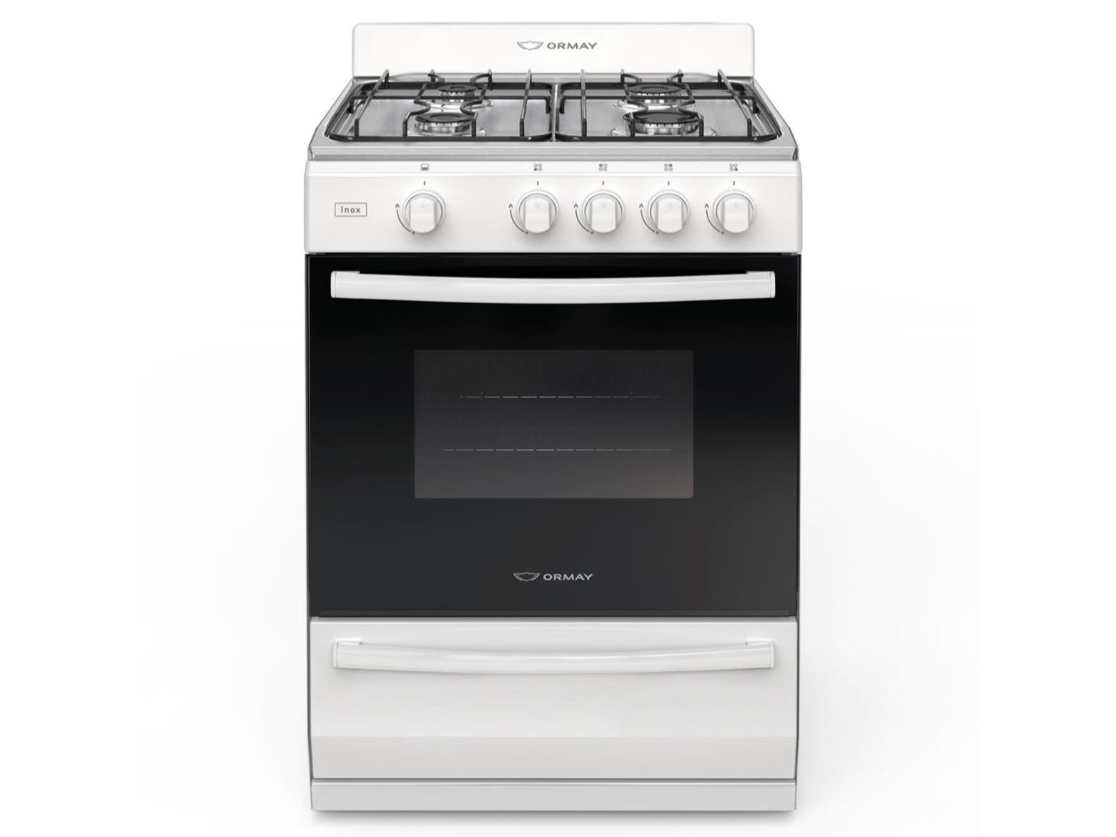 Cocina inox blanca ORMAY