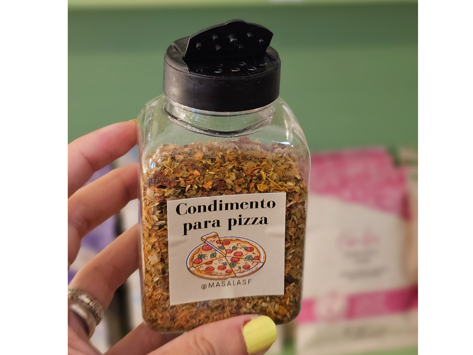 Condimento para pizza