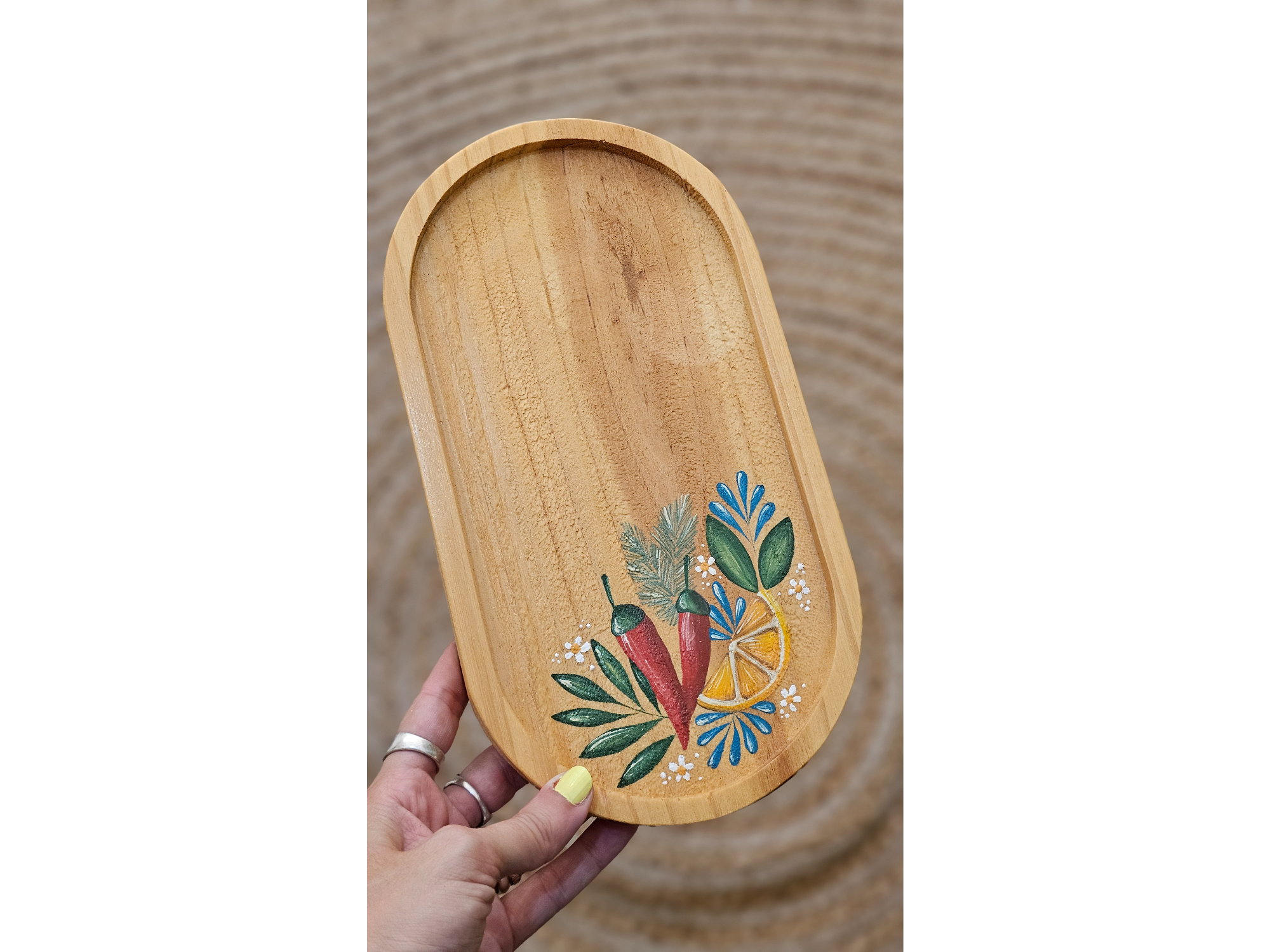 Tabla oval de masalasf