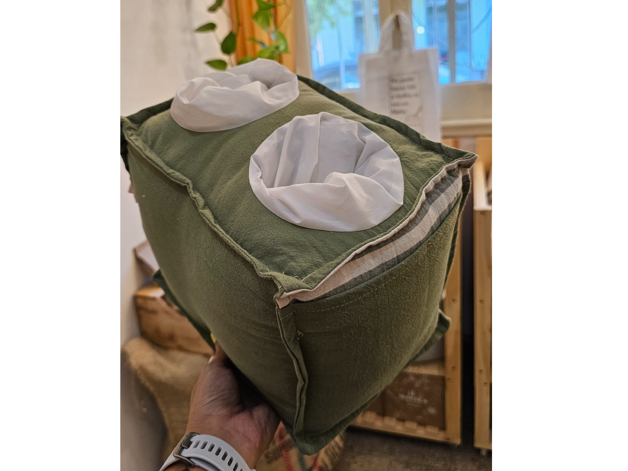 Almohadón doble auto