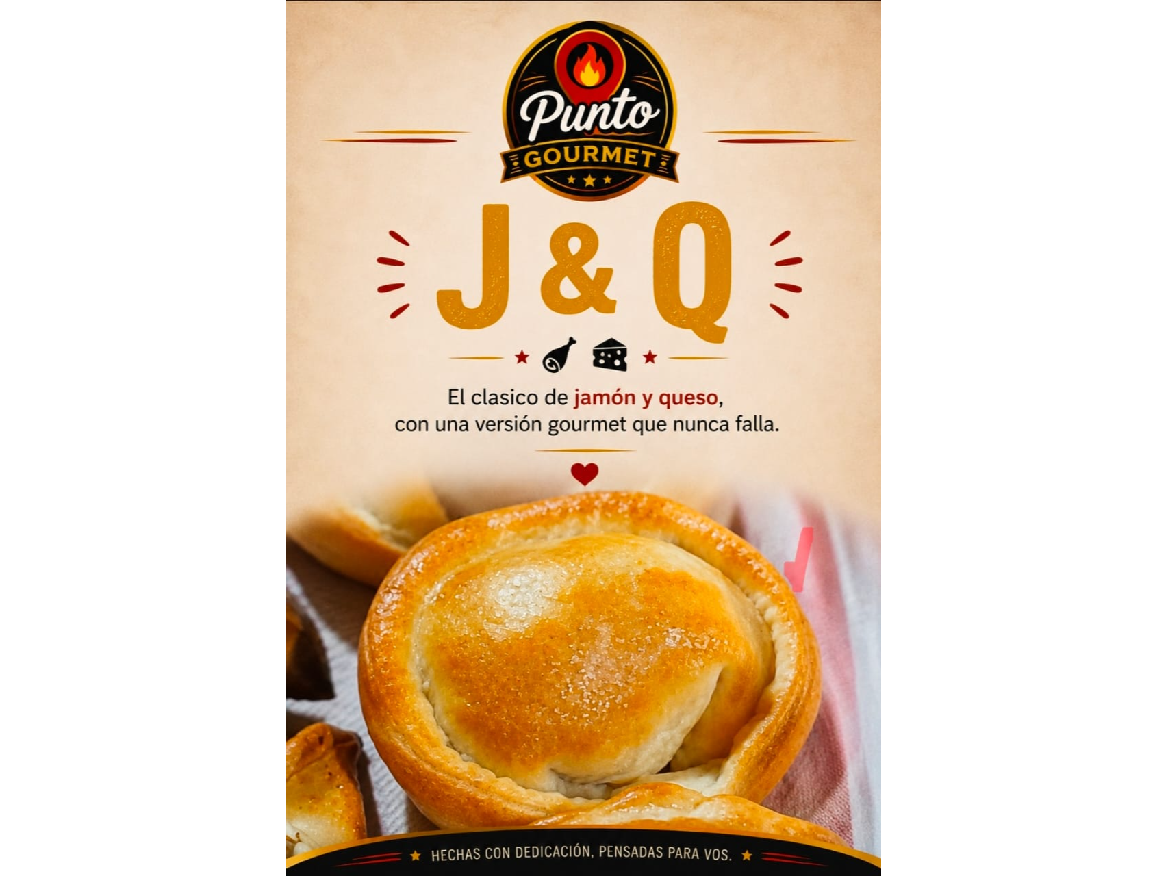 J & Q  (JAMON Y QUESO)