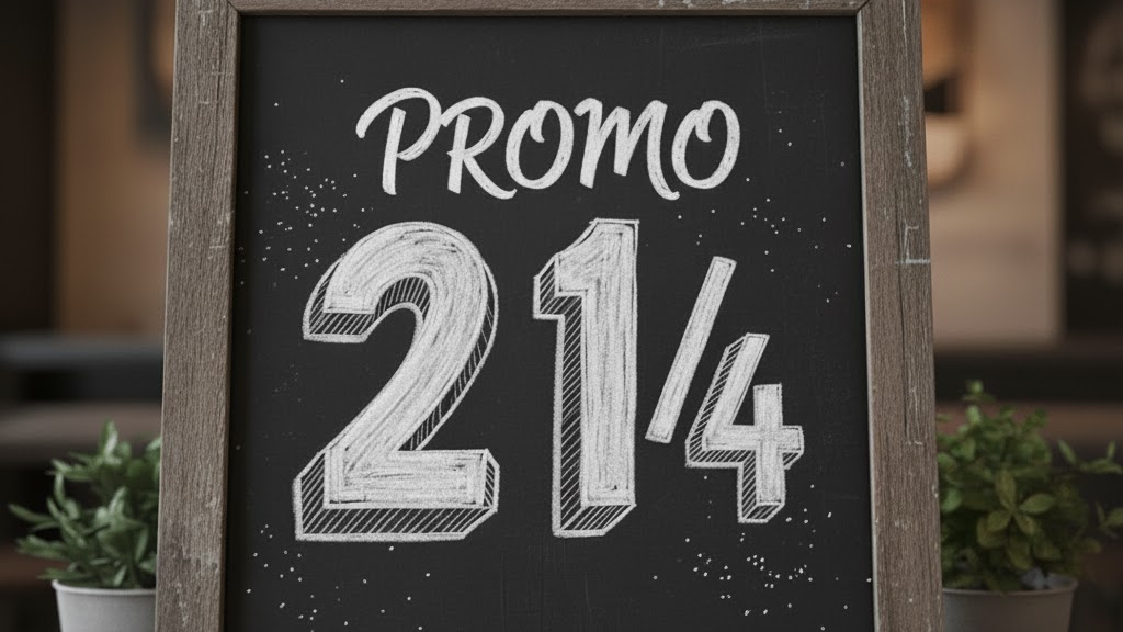PROMO 2 DE 1/4 DE LUNES A VIERNES