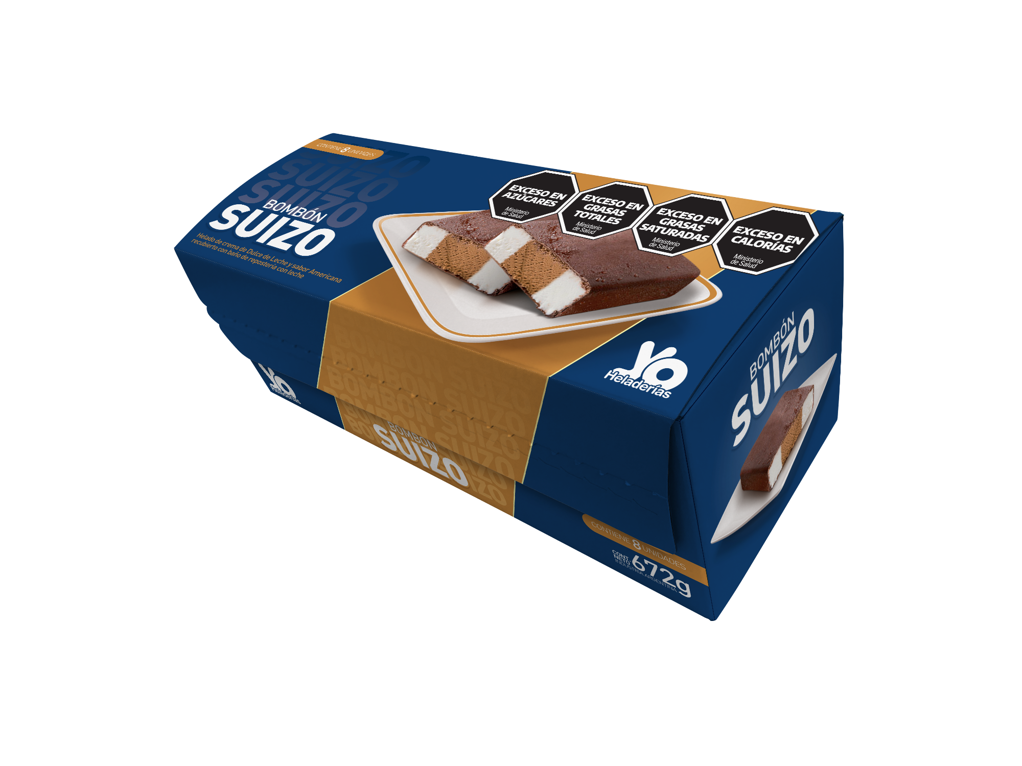 Bombon Suizo x 8 unidades