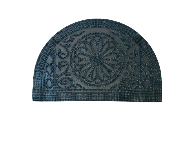 ALFOMBRA GOMA SEMICIRCULO