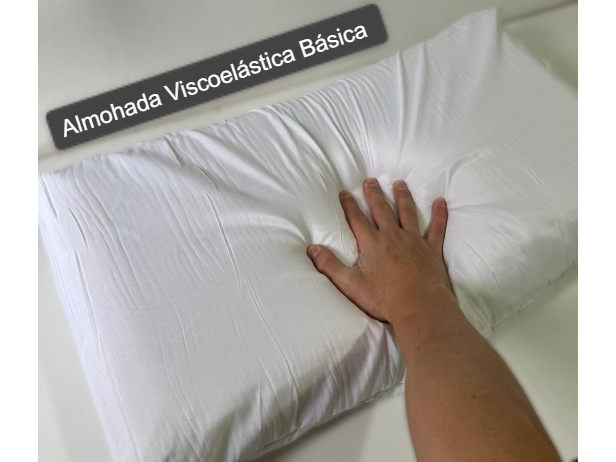 Almohada viscoelastica básica 65x35cm