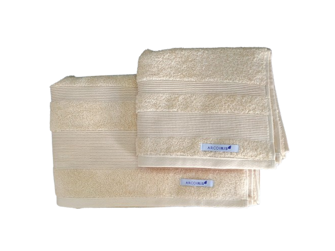 Jgo. Toalla + Toallón Arco Iris Detroit