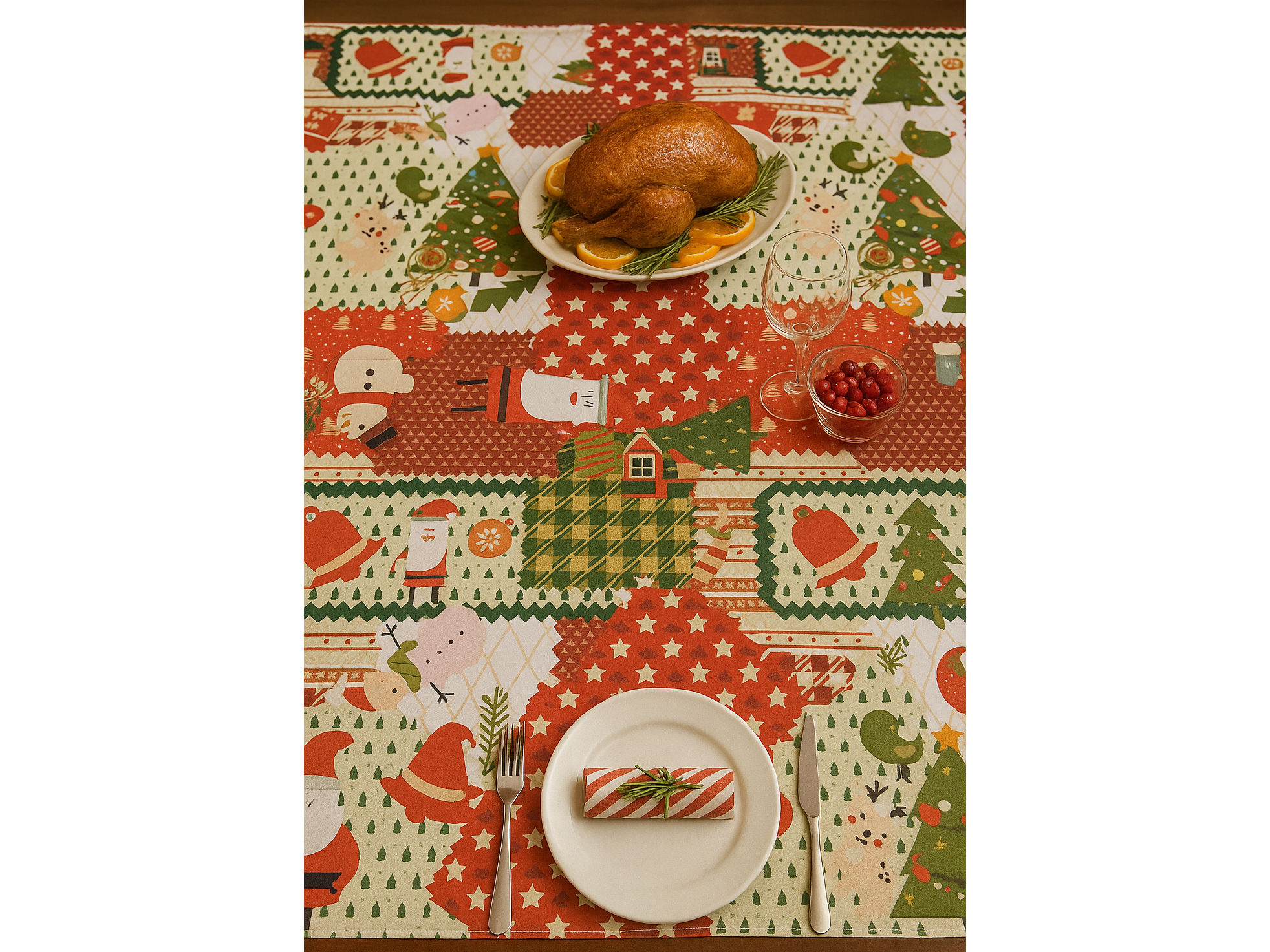 Mantel Navideño Istambul 2.50