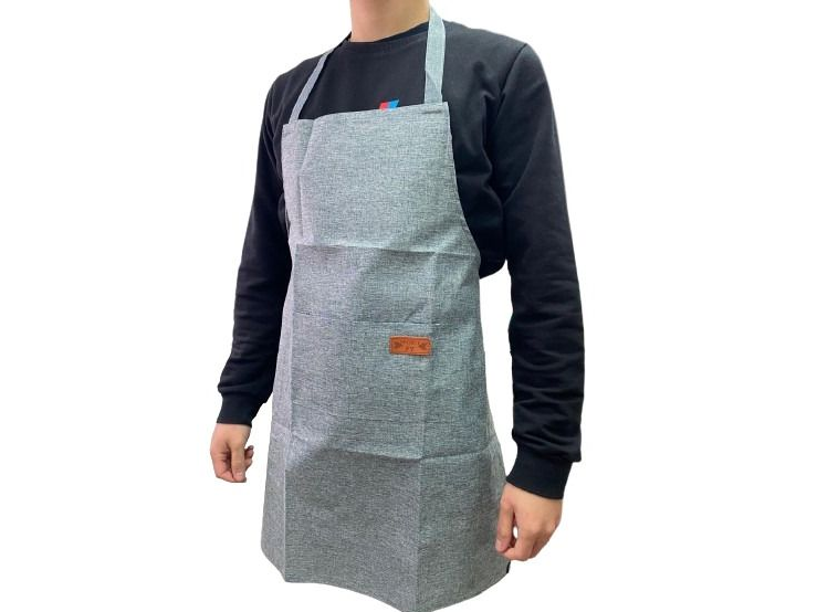 Delantal Liso City Blanco