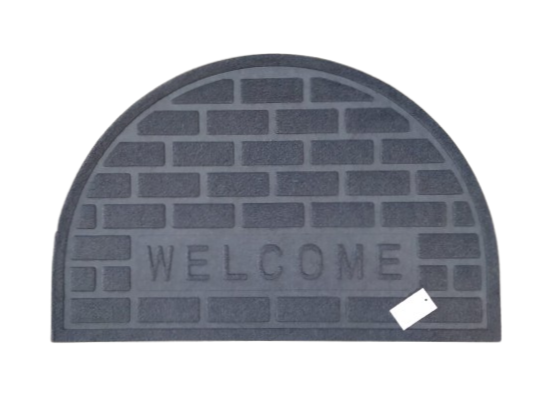 Alfombra Felpudo Semicírculo