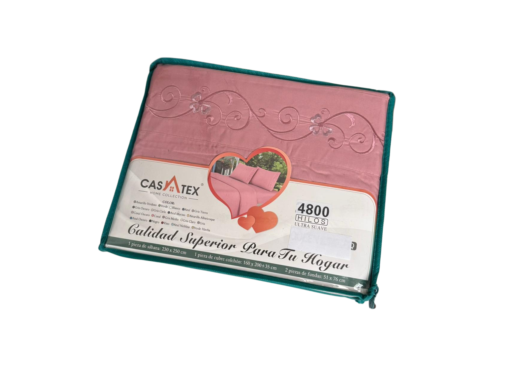 Jgo. Sábanas Casatex 2 ½ p 4800H