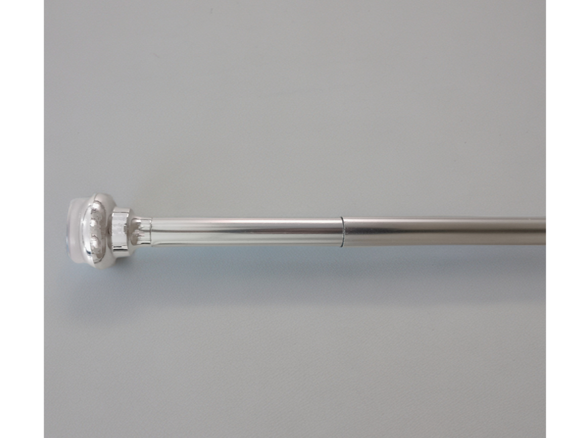 Barral baño Lujo 1.00 a 2.00m Metalizado Acero