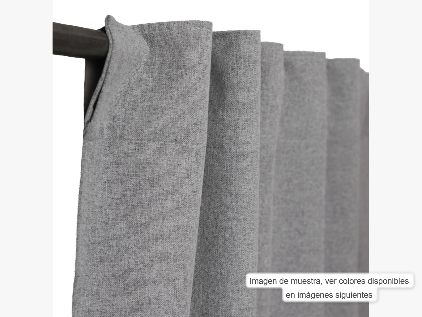 Cortinas Blackout lino Praga 2.20