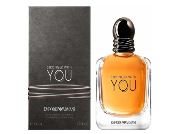 Prefume Masculino Emporio Armani-Stronger With You EDT 100ml