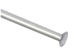 BARRAL DE BAÑO ALUMINIO DE 1.00 A 2.00 MTS