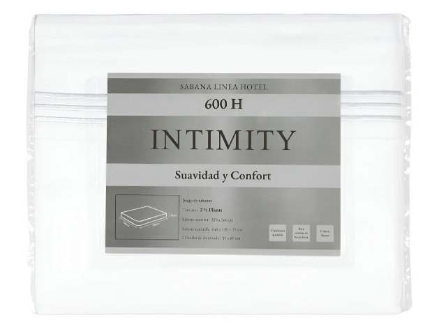 Jgo. Sábanas Intimity 1 1/2p