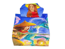 Poncho infantil microfibra