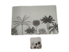 Set individuales + posa vasos x6