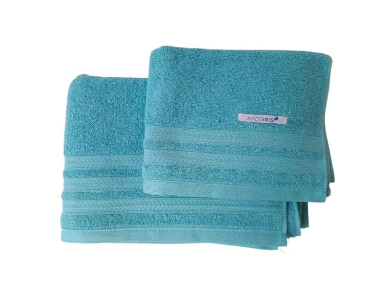 Jgo. Toalla + Toallón Arco Iris Belly