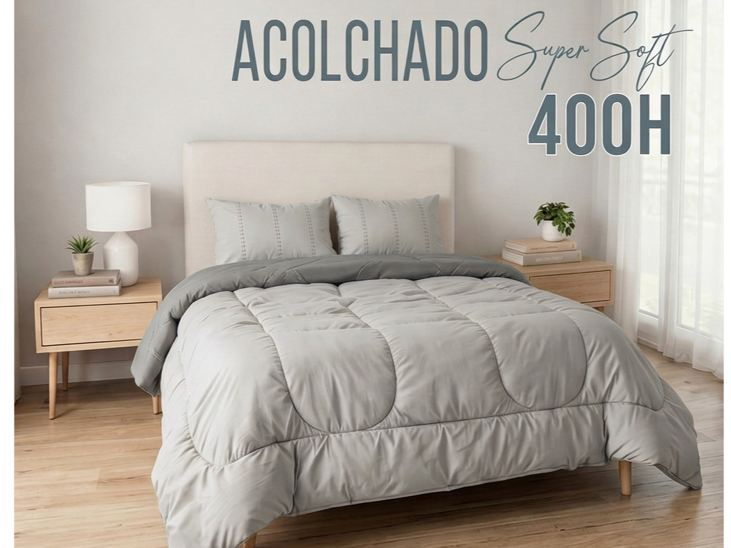 Acolchado Cotton Touch 400h 2 1/2 LISO