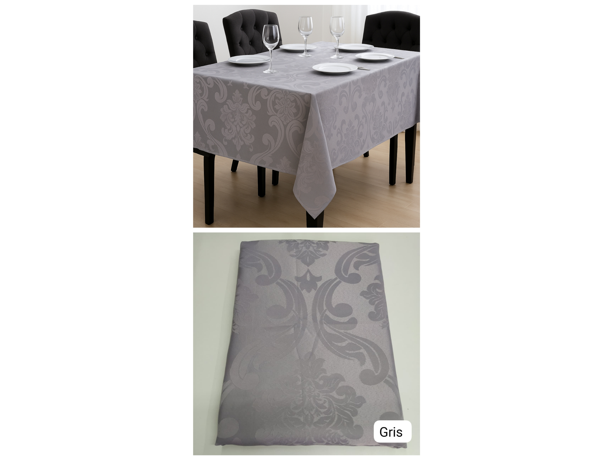 Mantel Jacquard 2.00m